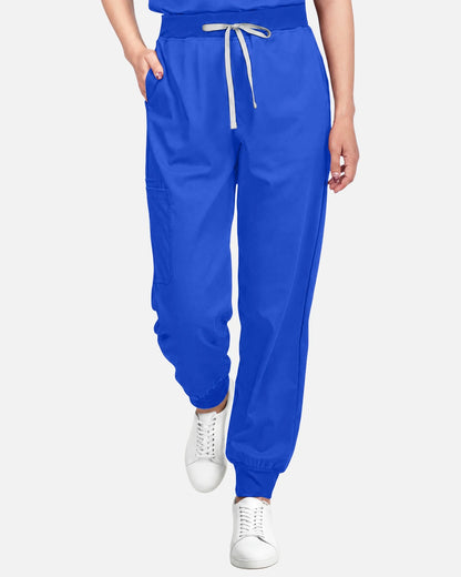 Royal Blue – Eadflie Women's Tapered Jogger Uniform Pants – Soft Stretch Bottoms – product image 74