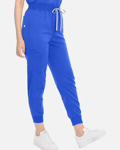 Royal Blue – Eadflie Women's Tapered Jogger Uniform Pants – Soft Stretch Bottoms – product image 78