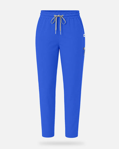 Royal Blue – Eadflie Women's Slim Fit Tapered Cargo Uniform Pants – product image 73