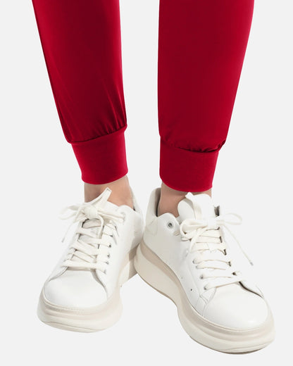 Wine Red – Eadflie Women's Classic Jogger Uniform Pants – product image 56